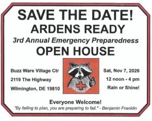 Ardens Ready Save the 
Date 2026